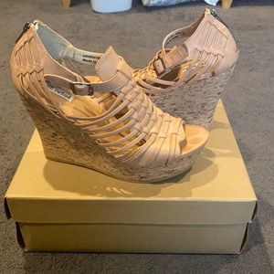 Tan wedges